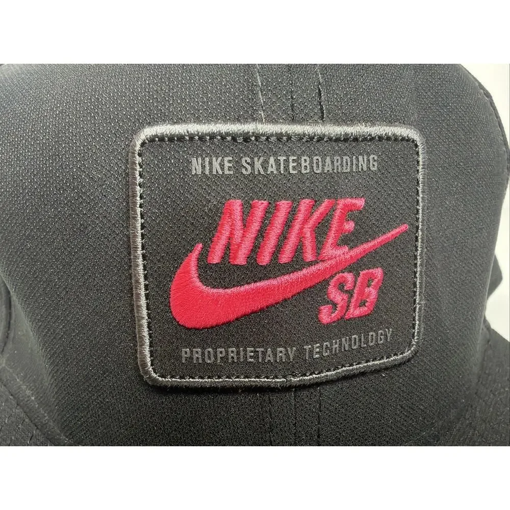 Nike SB Pro Dri-Fit Perforated SnapBack Black Hat